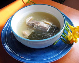 吃海带可增强免疫力